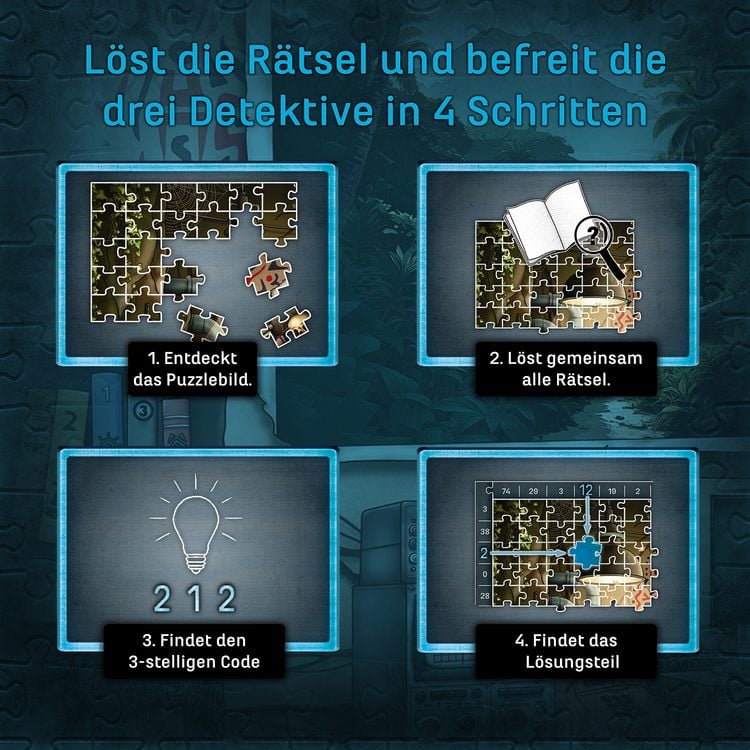 Produktbild: EXIT&reg; Puzzle Die drei ??? Toteninsel