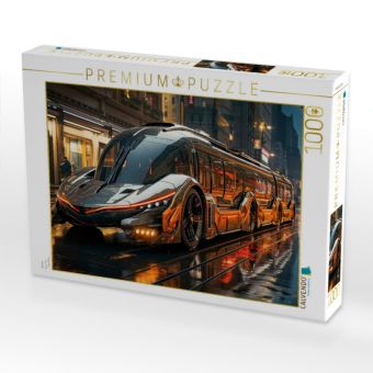 Produktbild: CALVENDO Puzzle Busse | 1000 Teile Lege-Gr&ouml;&szlig;e 64x48cm Foto-Puzzle f&uuml;r gl&uuml;ckliche Stunden