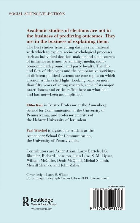 Produktbild: Election Studies