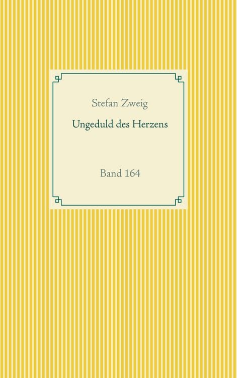 Produktbild: Ungeduld des Herzens