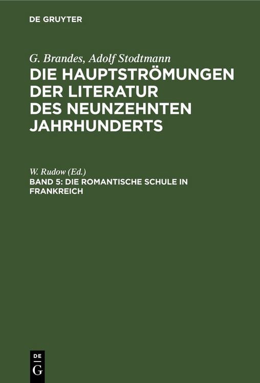 Produktbild: Die romantische Schule in Frankreich