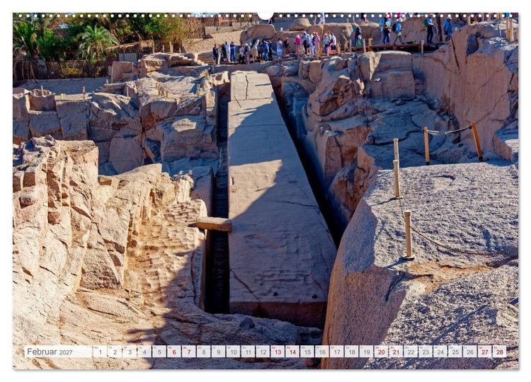 Produktbild: Monumente der Ewigkeit - von Wesiren bis zu C&auml;saren in &Auml;gypten (Wandkalender 2027 DIN A2 quer), CALVENDO Monatskalender