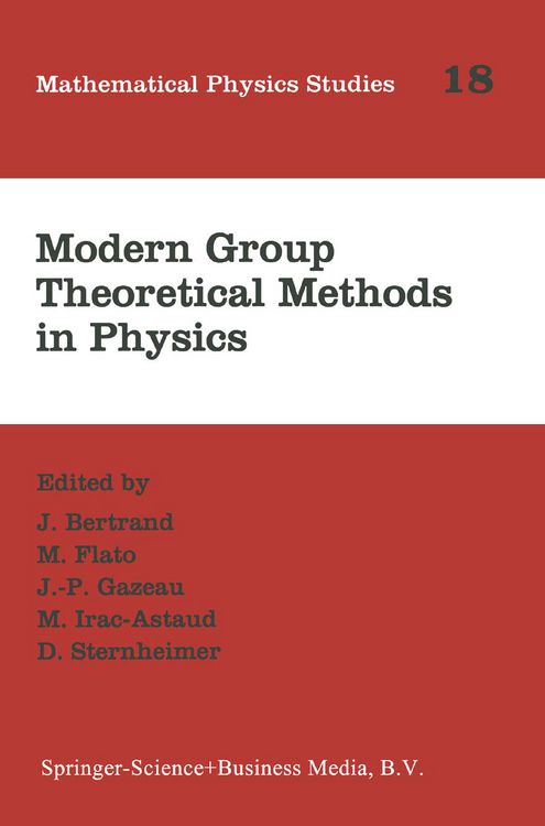 Produktbild: Modern Group Theoretical Methods in Physics