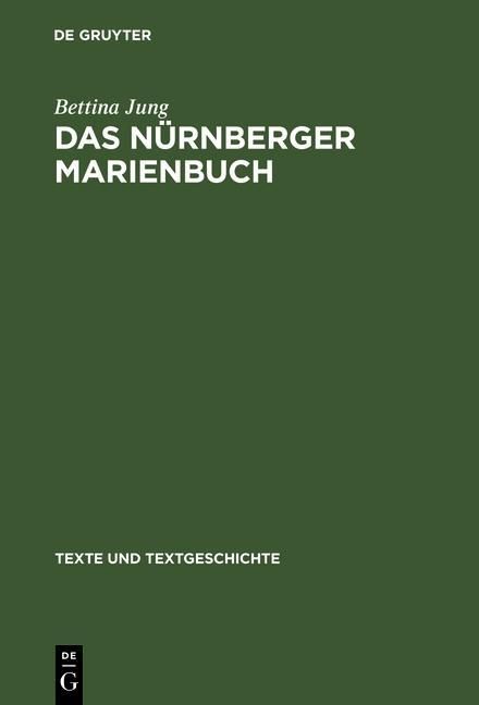 Produktbild: Das N&uuml;rnberger Marienbuch