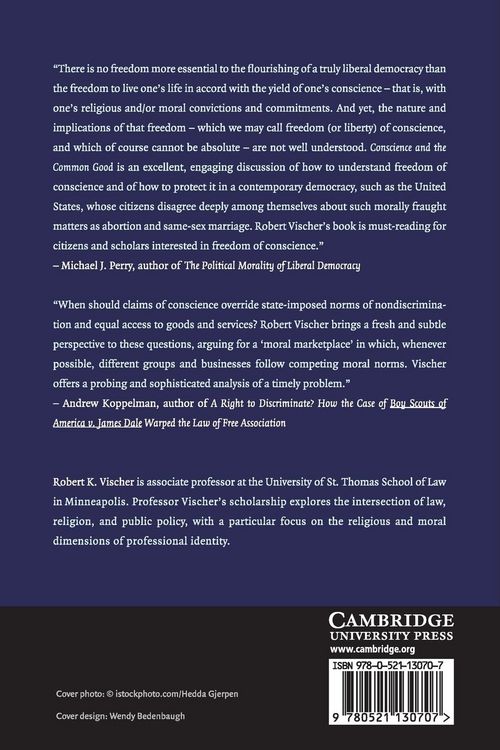 Produktbild: Conscience and the Common Good