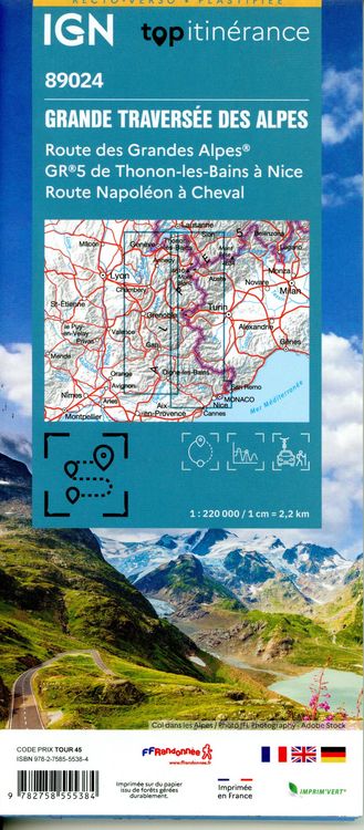 Produktbild: Route Grandes Alpes