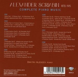 Produktbild: Scriabin:Complete Piano Music