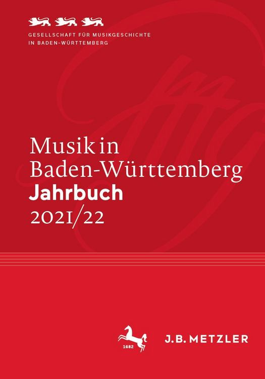 Produktbild: Musik in Baden-W&uuml;rttemberg. Jahrbuch 2021/22