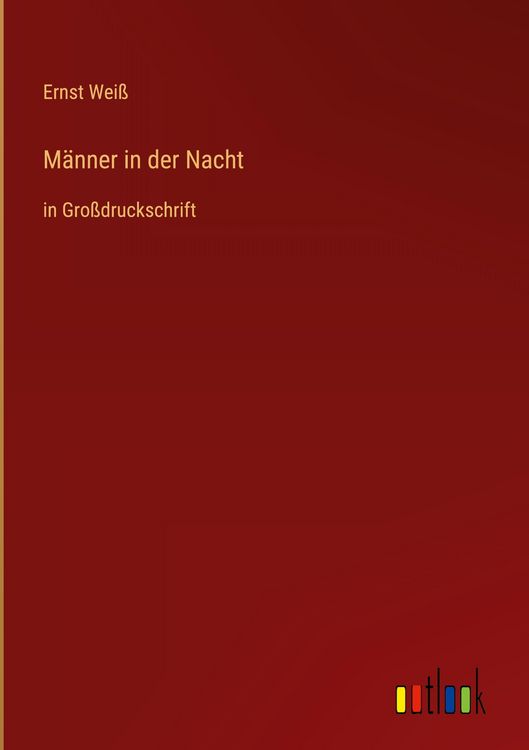 Produktbild: M&auml;nner in der Nacht