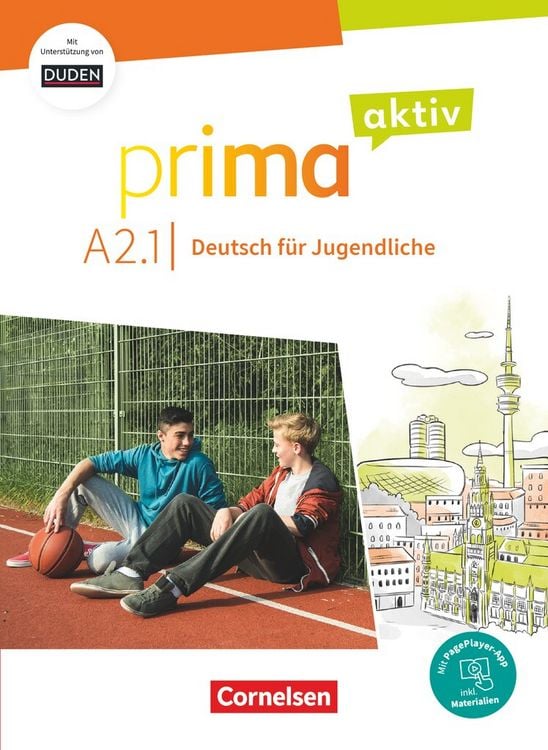 Produktbild: Prima aktiv - Deutsch f&uuml;r Jugendliche - Allgemeine Ausgabe - A2: Band 1