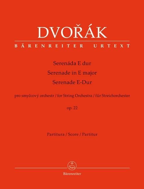Produktbild: Serenade f&uuml;r Streichorchester E-Dur op. 22