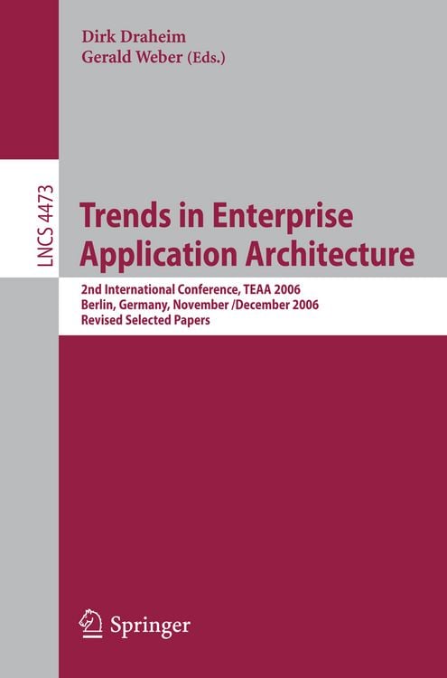 Produktbild: Trends in Enterprise Application Architecture