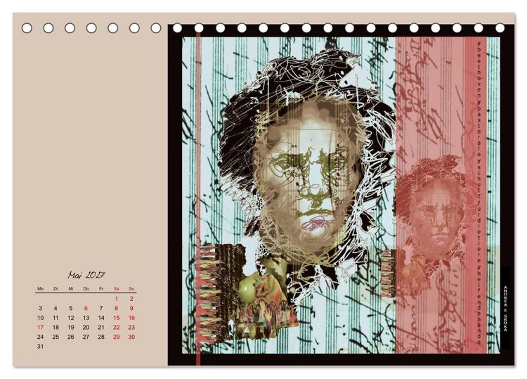 Produktbild: Beethoven - Pastorale im Aufbruch (Tischkalender 2027 DIN A5 quer), CALVENDO Monatskalender