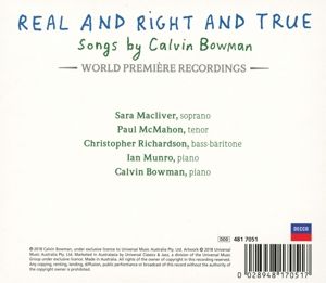 Produktbild: Real and Right and True