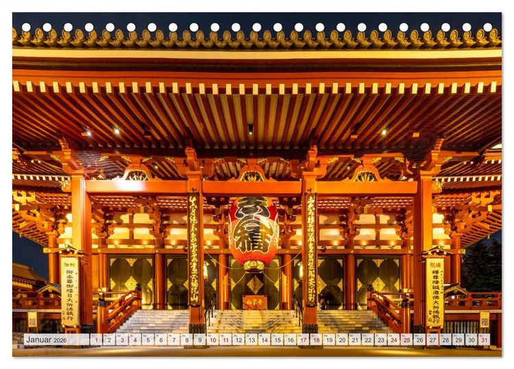 Produktbild: JAPAN Reise durch Zeit und Sch&ouml;nheit (Tischkalender 2026 DIN A5 quer), CALVENDO Monatskalender