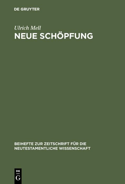 Produktbild: Neue Sch&ouml;pfung