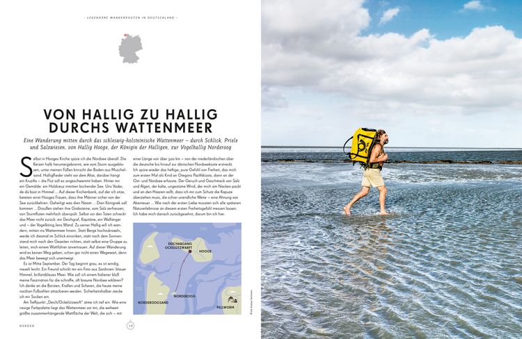 Produktbild: LONELY PLANET Bildband Legendäre Wanderrouten in Deutschland