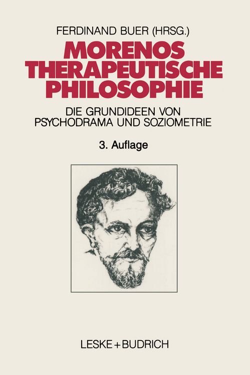 Produktbild: Morenos therapeutische Philosophie