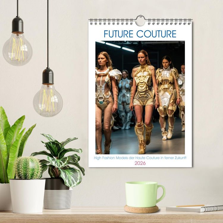 Produktbild: Future Couture (Wandkalender 2026 DIN A4 hoch), CALVENDO Monatskalender