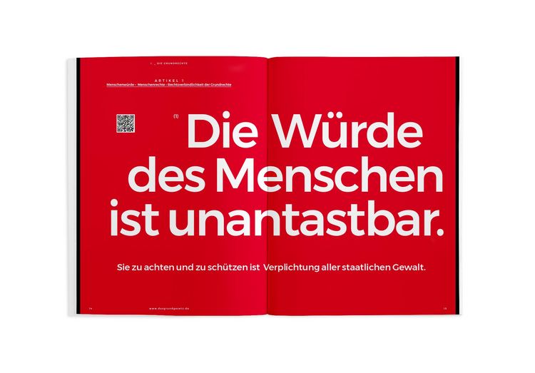 Produktbild: Das Grundgesetz als Magazin - Ausgabe 2020
