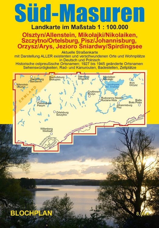 Bild vom Artikel Landkarte Süd-Masuren vom Autor Dirk Bloch