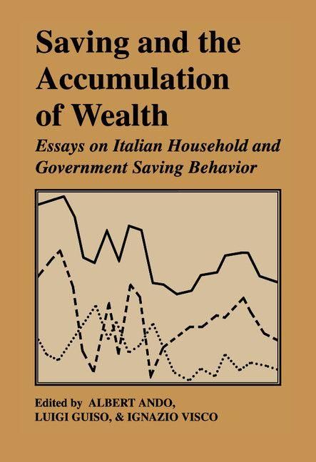 Produktbild: Saving and the Accumulation of Wealth
