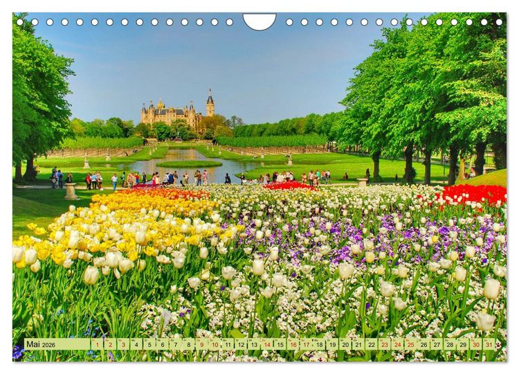 Produktbild: Schwerin - Welterbe (Wandkalender 2026 DIN A4 quer), CALVENDO Monatskalender