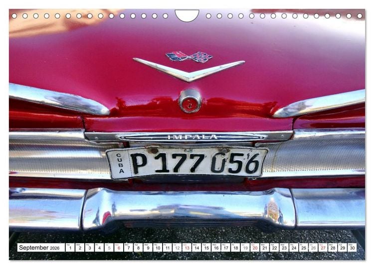 Produktbild: 1960 Impala - The most spectacular Chevy (Wall Calendar 2026 DIN A4 landscape), CALVENDO 12 Month Wall Calendar