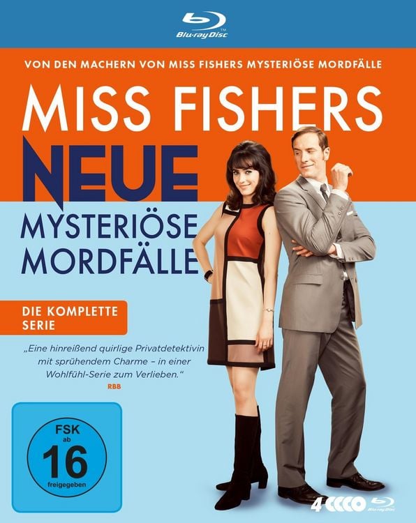 Produktbild: Miss Fishers neue mysteri&ouml;se Mordf&auml;lle - Die komplette Serie [4 BRs]
