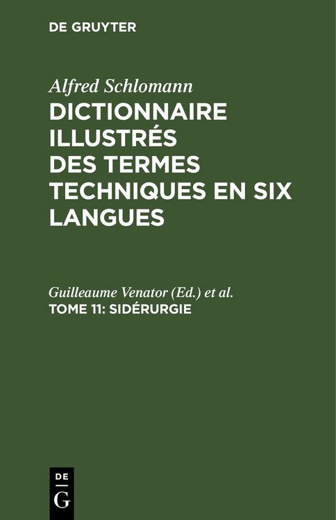 Produktbild: Sid&eacute;rurgie