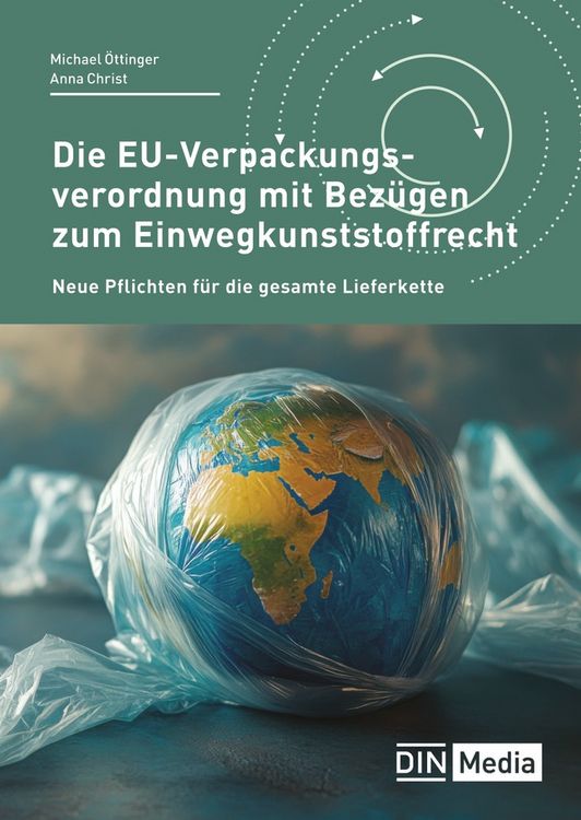 Produktbild: Die EU-Verpackungsverordnung mit Bez&uuml;gen zum Einwegkunststoffrecht