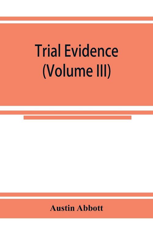 Produktbild: Trial evidence