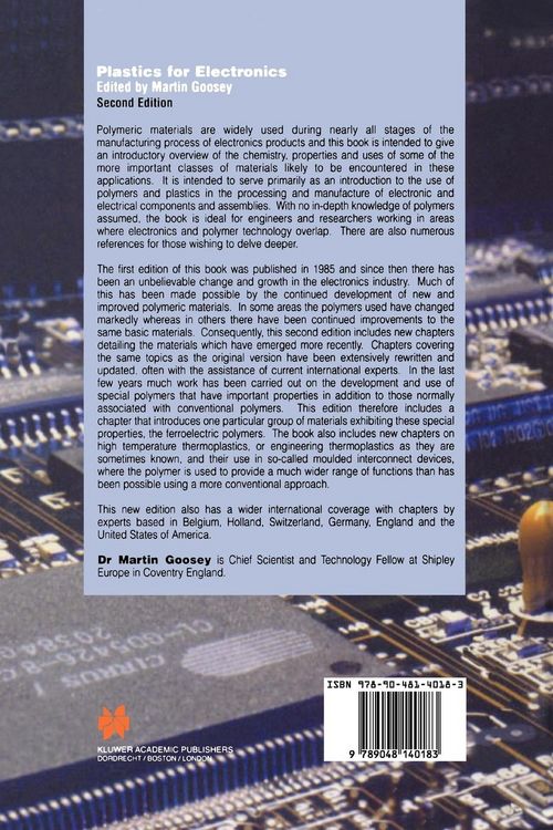 Produktbild: Plastics for Electronics
