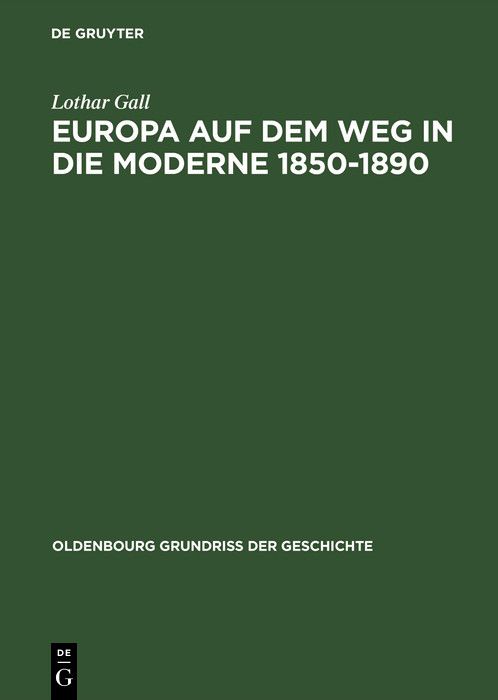 Produktbild: Europa auf dem Weg in die Moderne 1850-1890