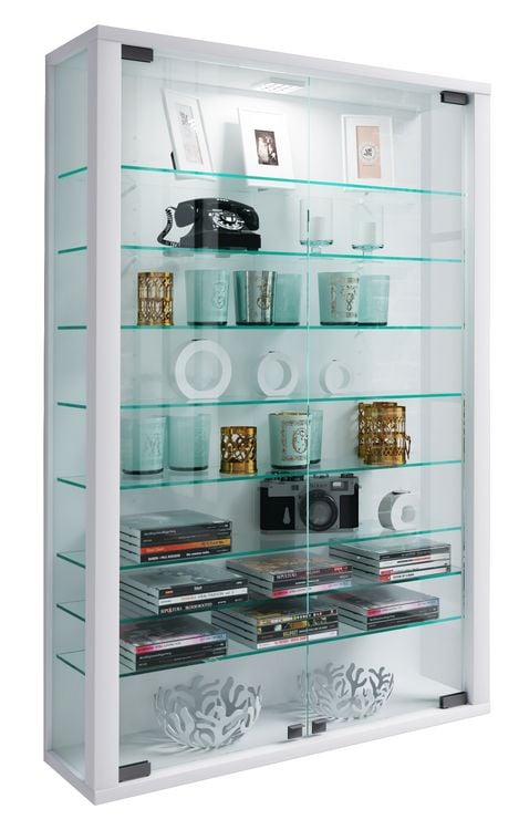 Produktbild: Wandvitrine H&auml;ngevitrine Glasvitrine Vitrosa Mini