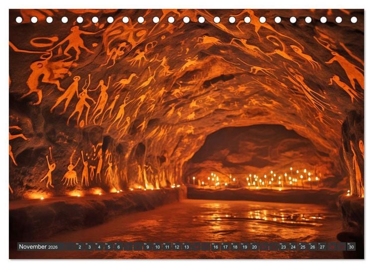 Produktbild: R&auml;tselhaftes aus der Arch&auml;ologie (Tischkalender 2026 DIN A5 quer), CALVENDO Monatskalender