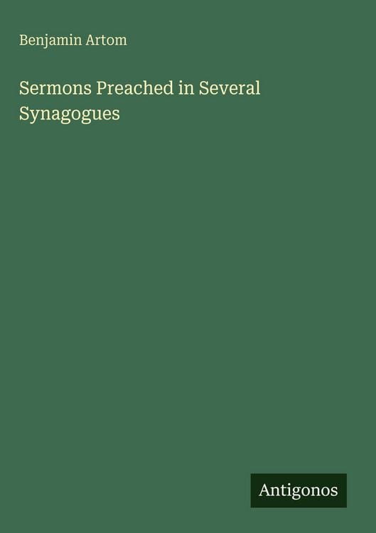 Produktbild: Sermons Preached in Several Synagogues