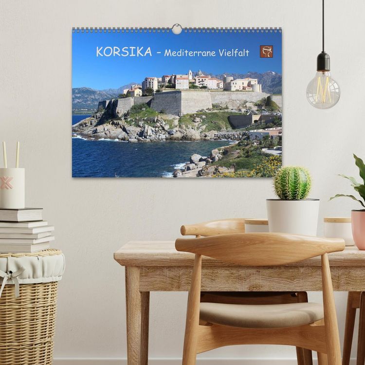 Produktbild: Korsika - Mediterrane Vielfalt (Wandkalender 2026 DIN A3 quer), CALVENDO Monatskalender
