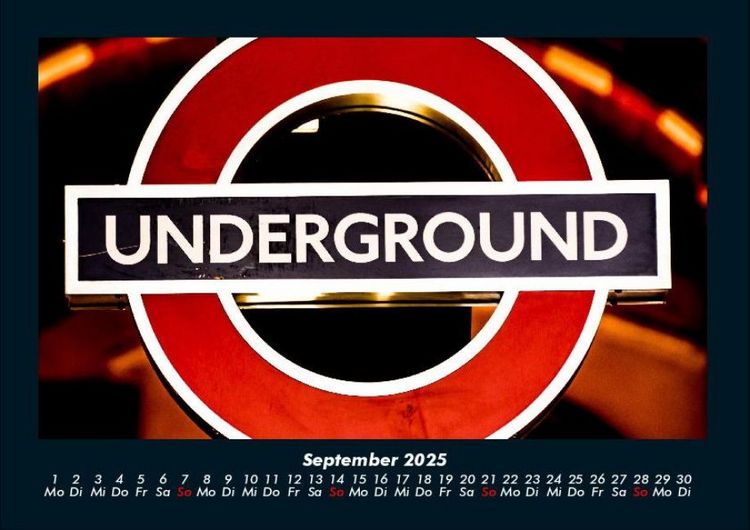 Produktbild: London 2025 Fotokalender DIN A4