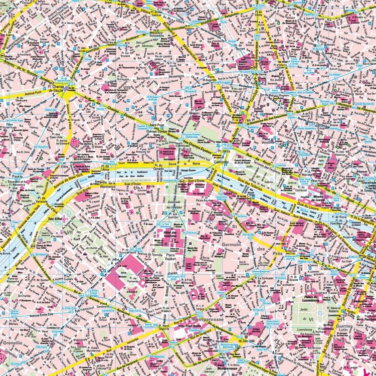 Produktbild: freytag & berndt Stadtplan Paris 1:13.000