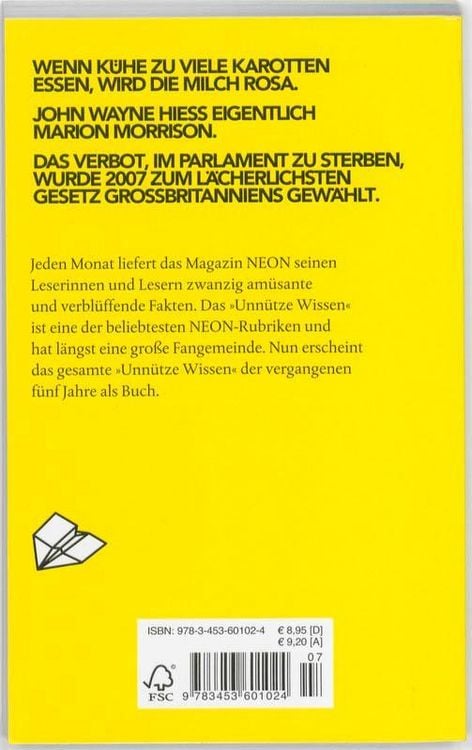 Produktbild: Unn&uuml;tzes Wissen