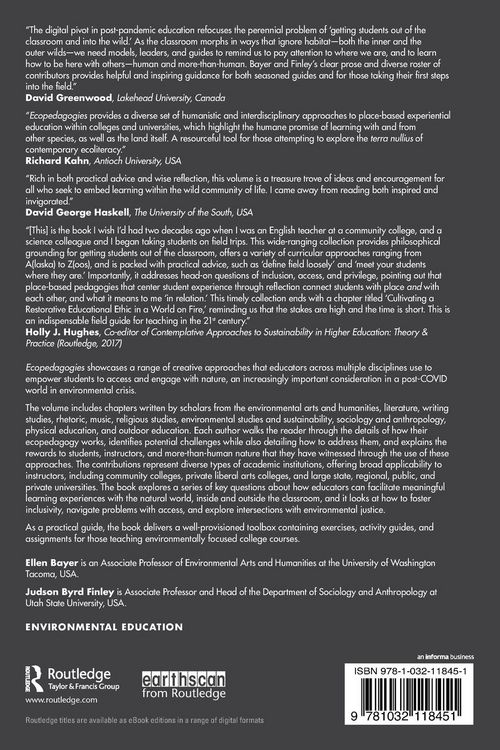 Produktbild: Ecopedagogies