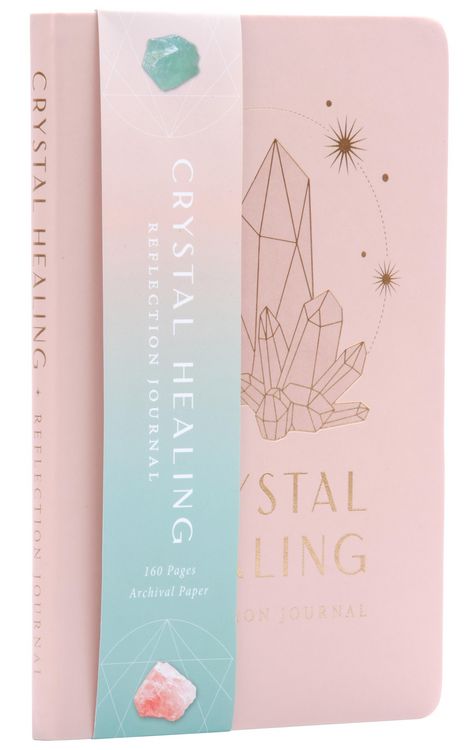 Produktbild: Crystal Healing Reflection Journal (Healing Crystals, Self-Care Journal)