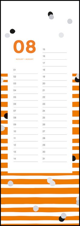 Produktbild: Geburtstagskalender Patterns