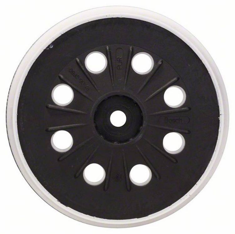 Produktbild: Bosch Accessories 2608601607 St&uuml;tzteller, 125 mm, mittelhart Durchmesser 125 mm