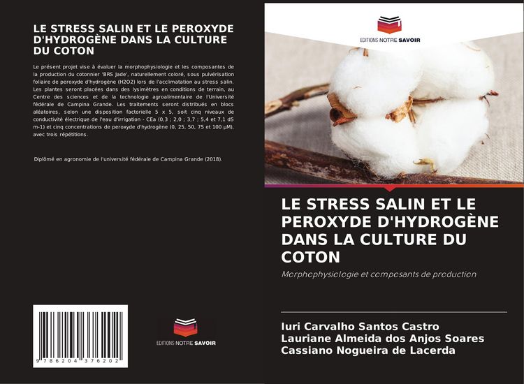 Produktbild: Le Stress Salin Et Le Peroxyde D'hydrog&egrave;ne Dans La Culture Du Coton