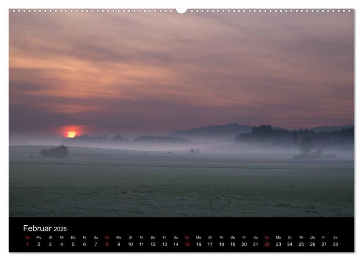 Produktbild: Lichtstimmungen Schweiz 2026 (hochwertiger Premium Wandkalender 2026 DIN A2 quer), Kunstdruck in Hochglanz