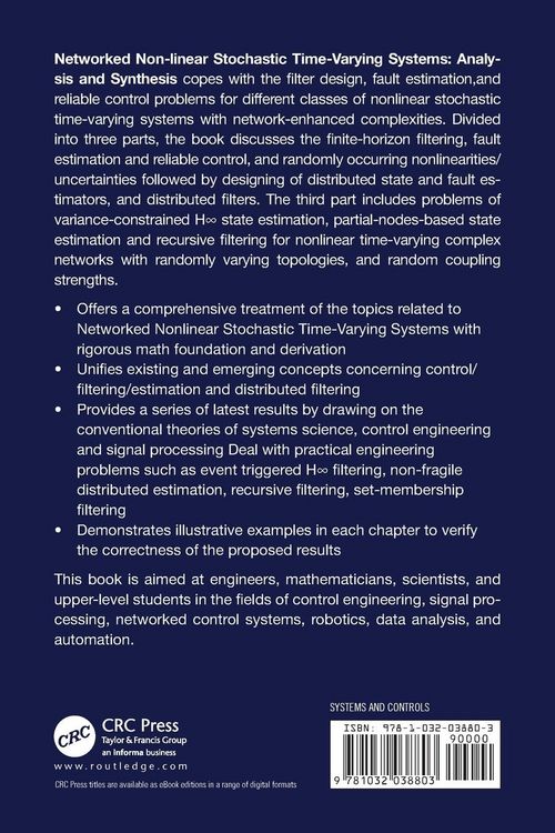 Produktbild: Networked Nonlinear Stochastic Time-Varying Systems