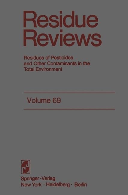 Produktbild: Residue Reviews