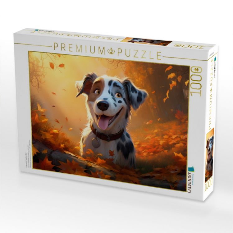 Produktbild: CALVENDO Puzzle Lupus im September | 1000 Teile Lege-Gr&ouml;&szlig;e 64x48cm Foto-Puzzle f&uuml;r gl&uuml;ckliche Stunden